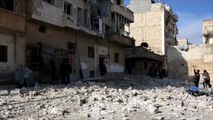 طائرات النظام تستهدف مدينة بنش بريف إدلب
