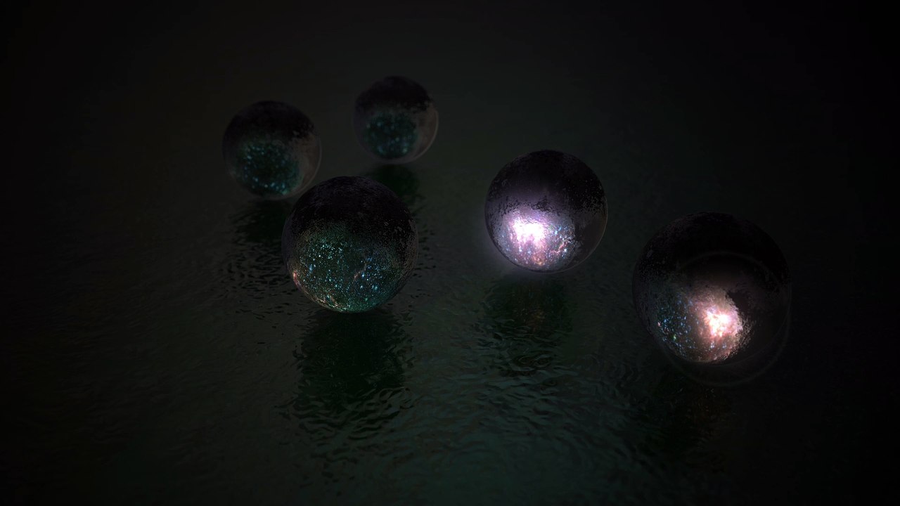 Space Glass (Sound Sync Animation)