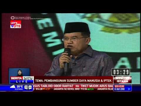 Debat Cawapres 2014: Paparan Visi Misi Hatta-JK