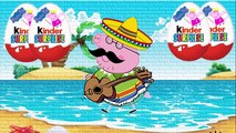 Peppa Pig Mexican family new image Pippi Eggs Kinder Surprise Baby unpacking Peppa Pig