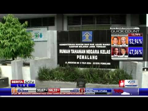 Ratusan Warga Lapas Pemalang Gunakan Hak Suara