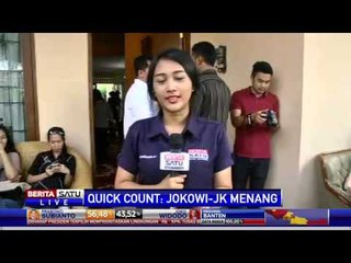 Keluarga Jokowi Syukuri Hasil Quick Count