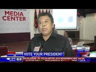 Pendukung Jokowi-JK Nonton Bareng Hitung Cepat