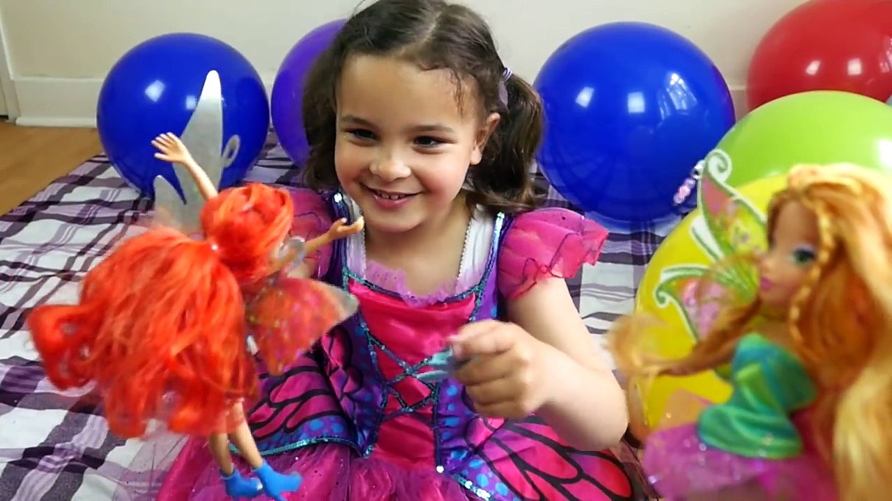 Winx Club Nickelodeon full collection of fairy doll toys: Bloom, Tecna, Musa, Stella, Flora, Aisha