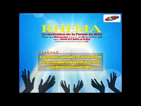 BA RHEMA - Comment Vaincre La Pauvreté Et Accomplir La Volonte Parfaite De Dieu Dans Notre Vie