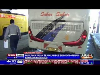 Ratusan Bus di Terminal Pekalongan Tak Layak Jalan