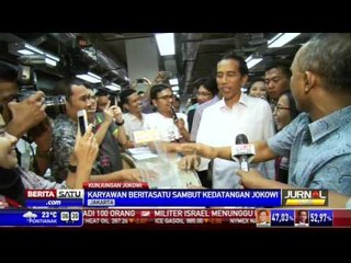 Jokowi Datangi News Room Berita Satu