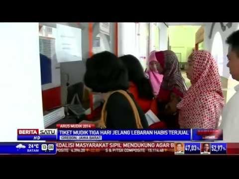 Tiket Mudik Jelang Lebaran di Stasiun Cirebon Habis