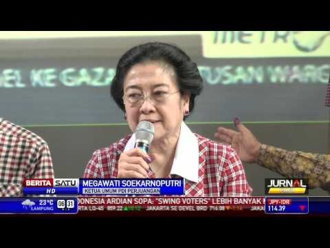 Megawati Soekarnoputri Nyatakan Jokowi-JK Pemenang Pilpres 2014