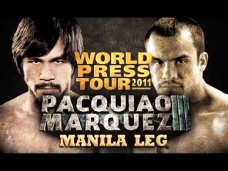 Pacquiao vs Marquez Press Tour!