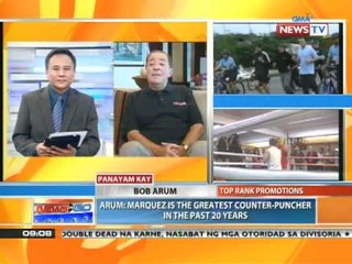 News to Go interviews - Bob Arum