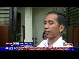 Lebaran Hari Kedua, Jokowi Sungkem kepada Ibunya