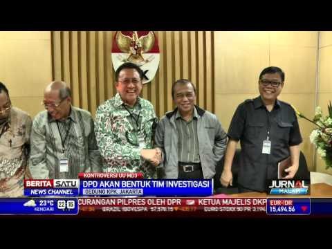 KPK dan DPD Tolak Revisi UU MD3