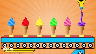 Learning Colors with Ice Cream for Kids Children – Learn Colours – Kids Video #10