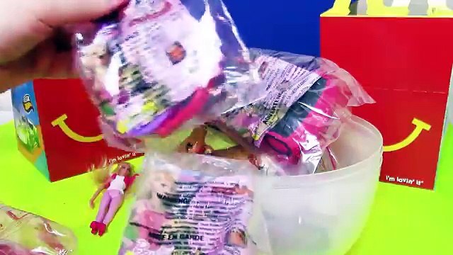 Barbie Life in the Dreamhouse McDonalds Happy Meal Toy Set new Play Doh Giant Egg Surprise Review