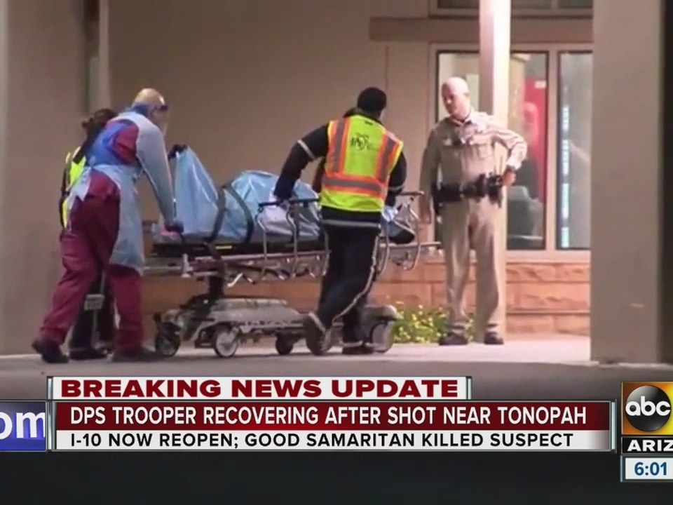 I-10 reopened after DPS officer shot Thursday morning