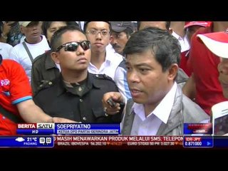 Demo di KPU Jatim Berunjuk Ricuh