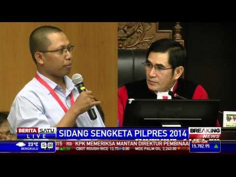 Breaking News #11: MK Periksa Saksi-Saksi Prabowo-Hatta