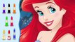 Little Mermaid Funny Makeup – Learn Colors with Lipstick for Kids Children Toddlers