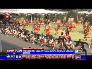 SBY Saksikan Pawai Budaya di Istana Negara