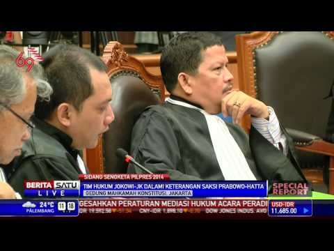 Special Report #12: Tim Hukum Jokowi-JK Dalami Keterangan Para Saksi Prabowo-Hatta