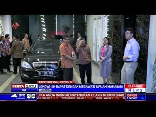 Скачать видео: Jokowi-JK Rapat Bersama Megawati dan Puan