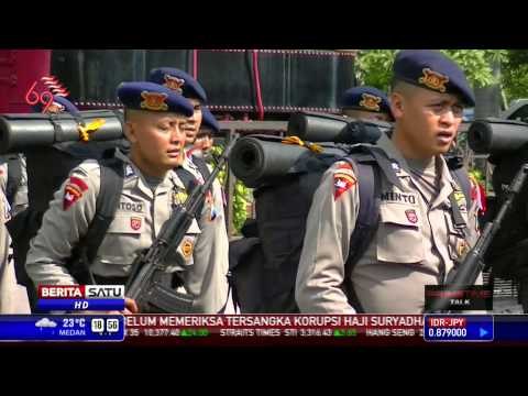 Polda Jatim Kirim 2 SSK Brimob ke Jakarta