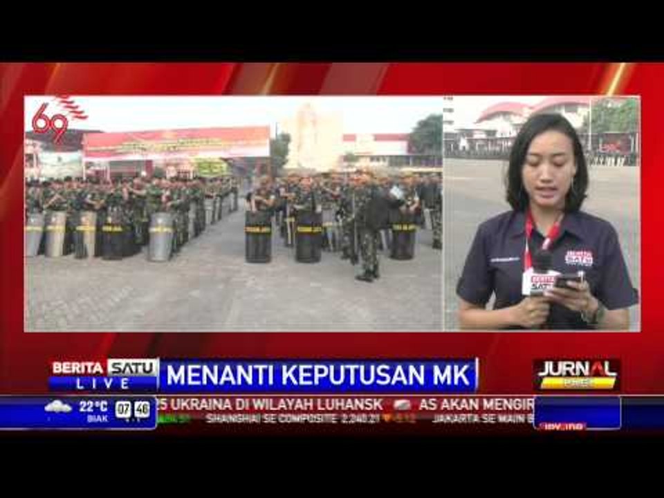 TNI Gelar Apel Pengamanan Sidang MK di JIExpo