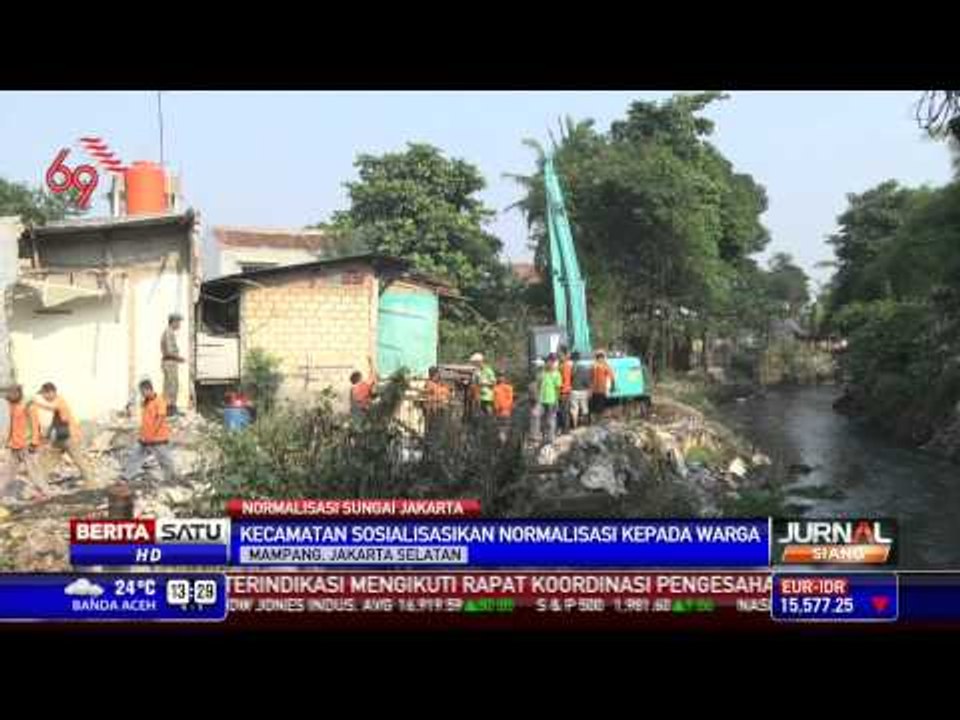 Pengerukan Kali Mampang Tanpa Terapkan Batas Waktu