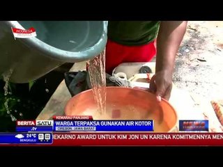 Kemarau, Warga Cirebon Menggunakan Air Kotor untuk Kebutuhan Sehari-hari