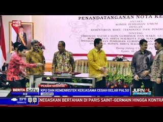 KPU dan Kemenristekdikti Kerja Sama Cegah Ijazah Palsu