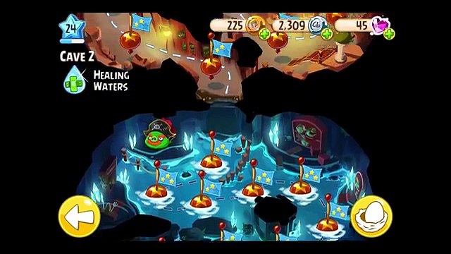 Angry Birds Epic: White Bird Princess - Cave 5 Burning Plain 1 walkthrough