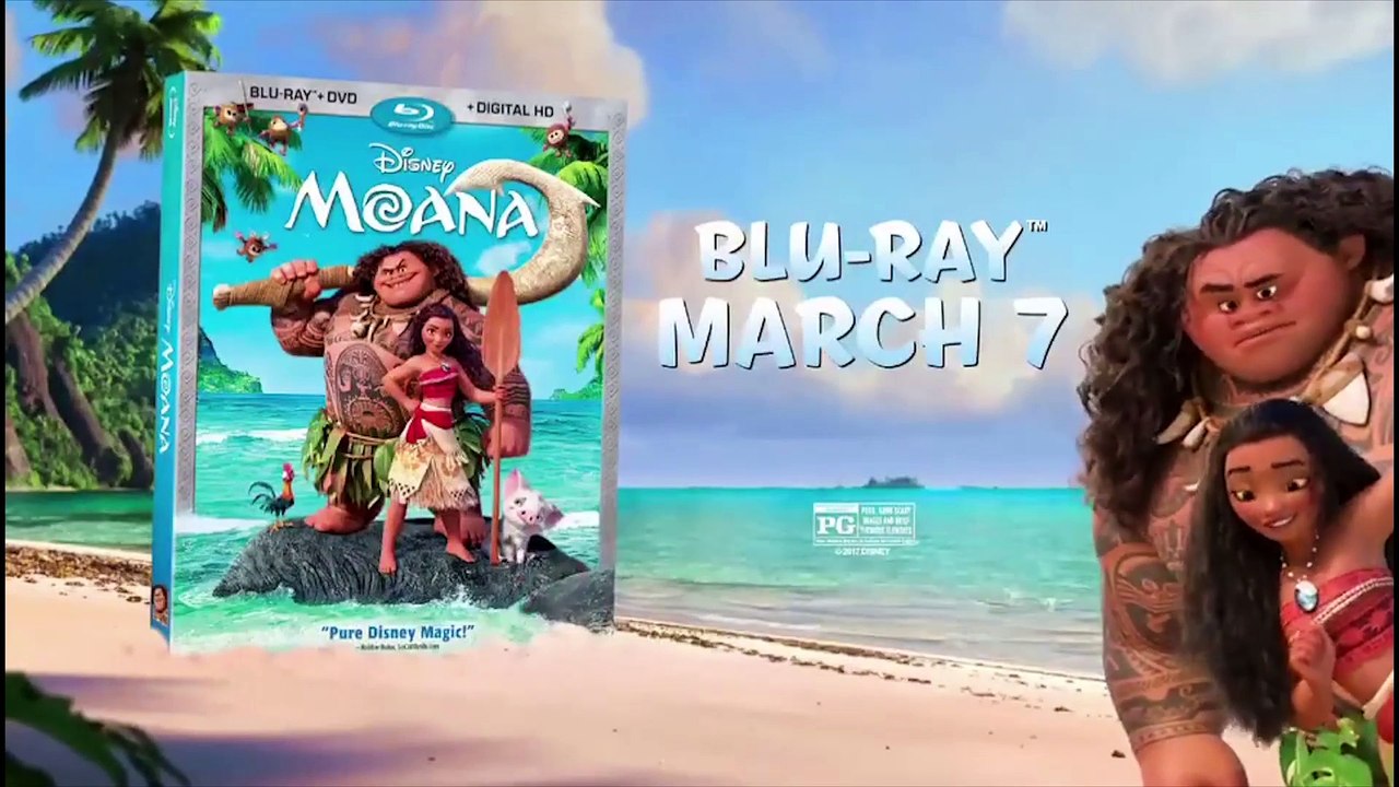 Disney's MOANA - Gone Fishing - Blu Ray Bonus Clip ! (Animation, 2017) [Full HD,1920x1080p]