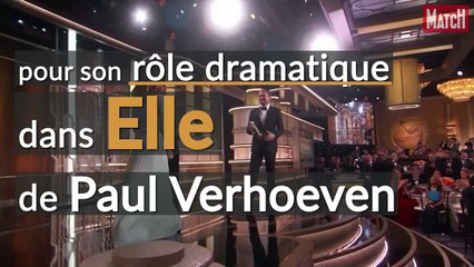 Le triomphe d'Isabelle Huppert aux Golden Globes 2017