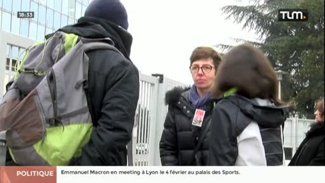 Lycée Marc Seguin : Grève des enseignants (Lyon)