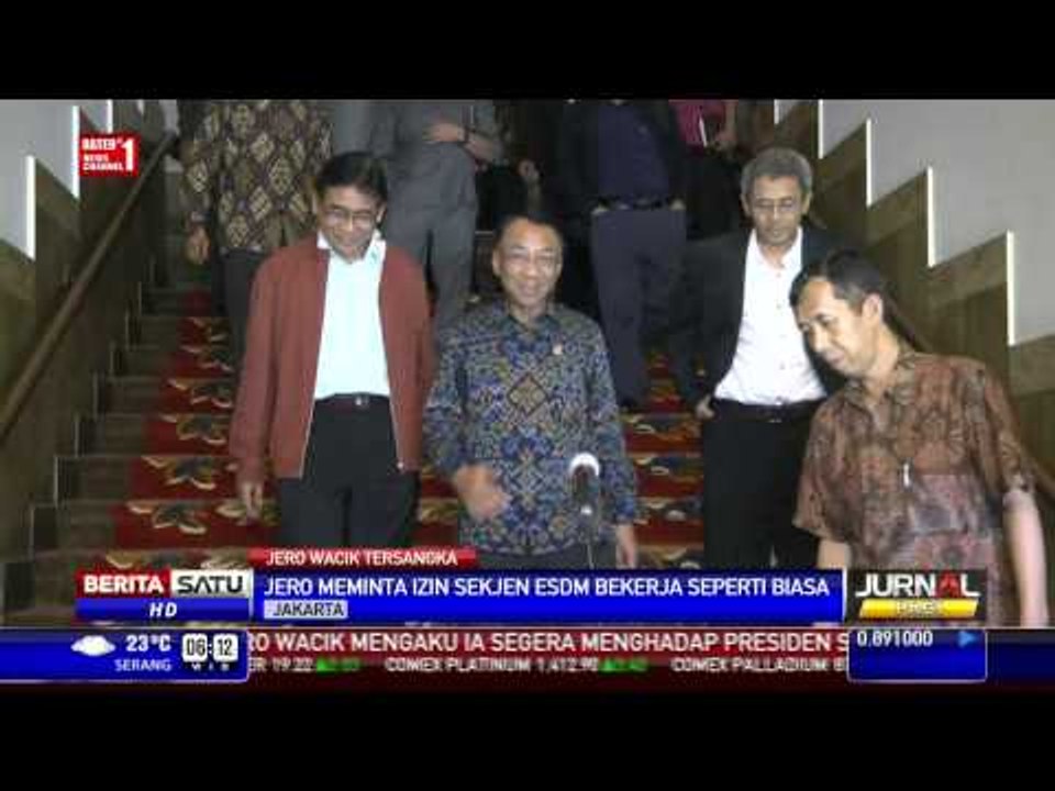 Jero Wacik Imbau Aktivitas Kementerian ESDM Tetap Berjalan