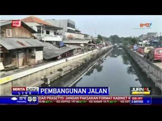 Pembangunan Jalan Inspeksi Kali Sunter Terkendala Pembebasan Lahan