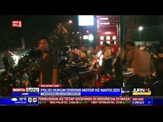 Polisi Bubarkan Balapan Liar di Bintaro