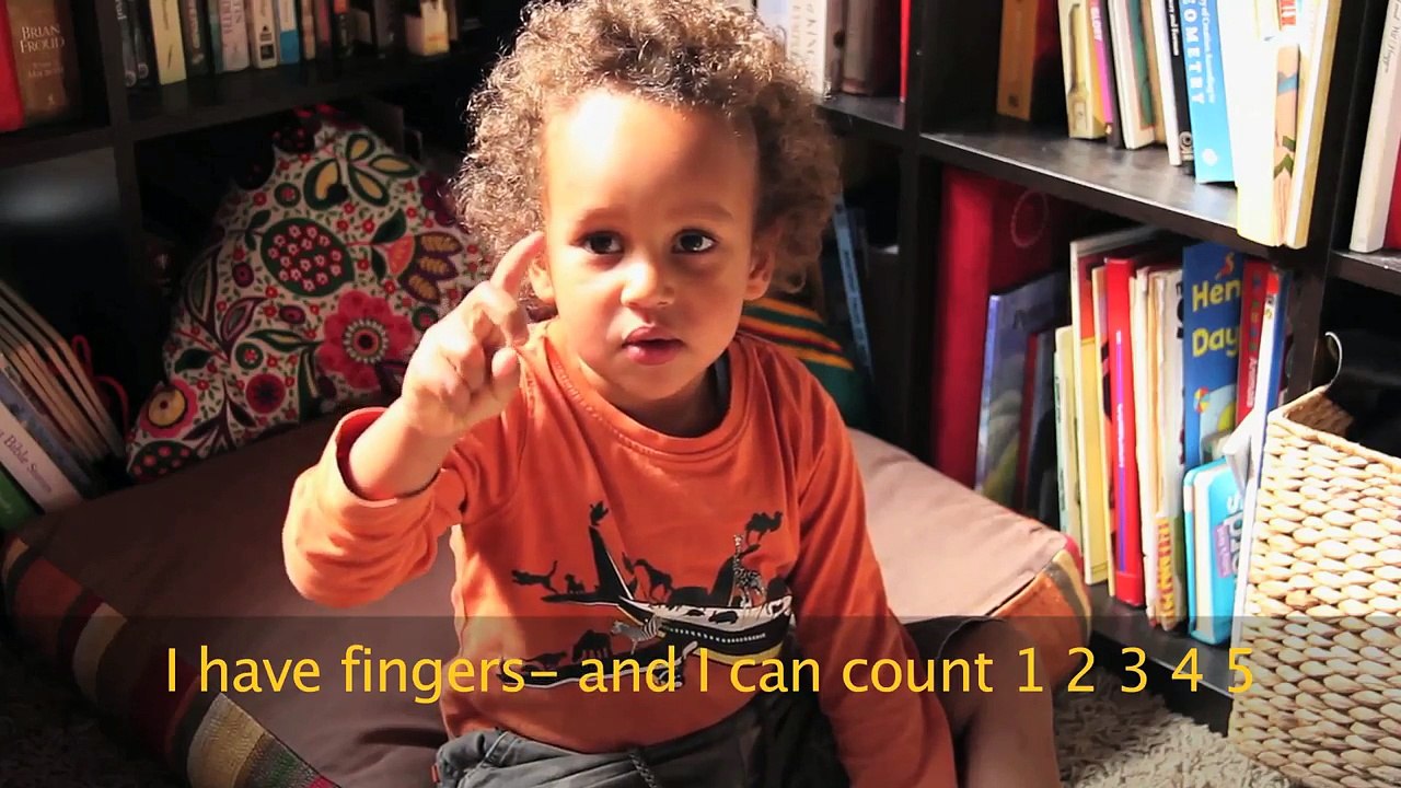 Dinka Language learning for kids- Video #1 Body Parts and Actions