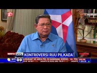 Pernyataan SBY Terkait Polemik RUU Pilkada