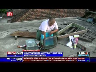 Televisi Bekas Disulap Jadi Akuarium