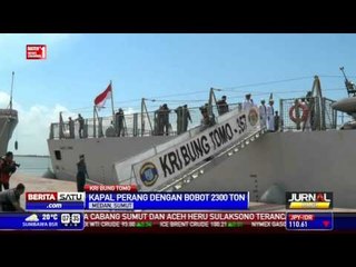 KRI Bung Tomo Asal Inggris Tiba di Indonesia