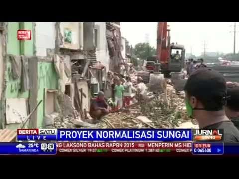 Pembongkaran Pemukiman Warga di Rawa Buaya Ricuh