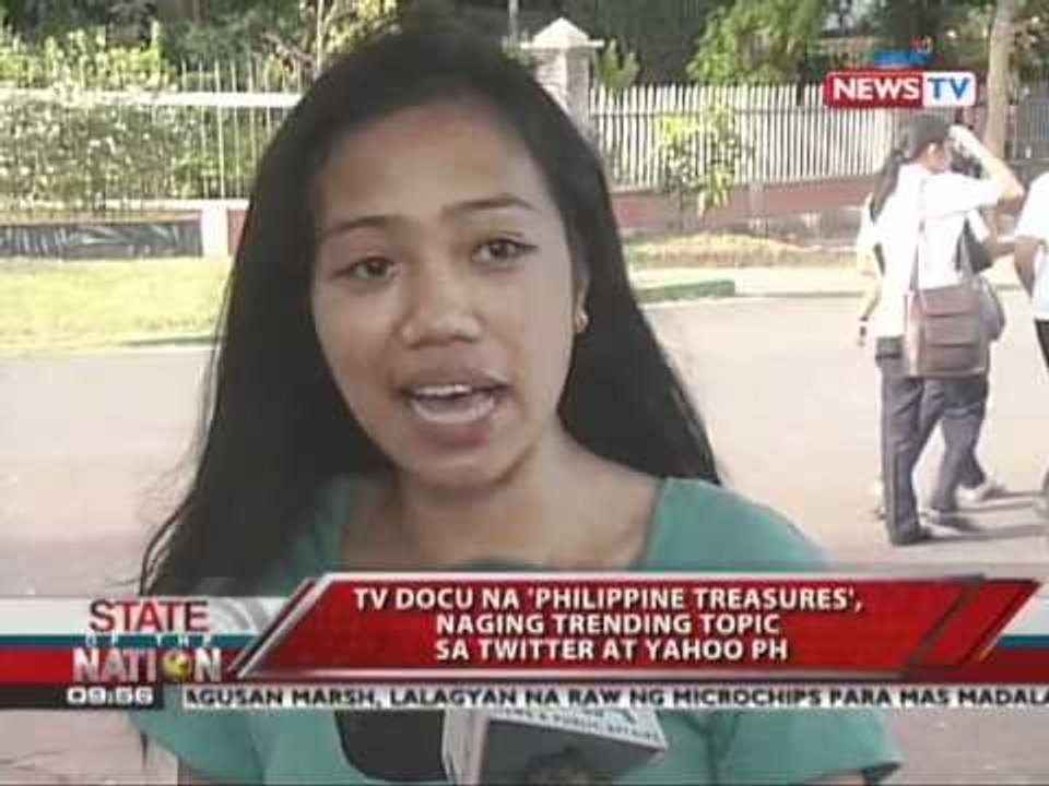 SONA - Interes sa kasaysayan, napukaw ng Philippine Treasures