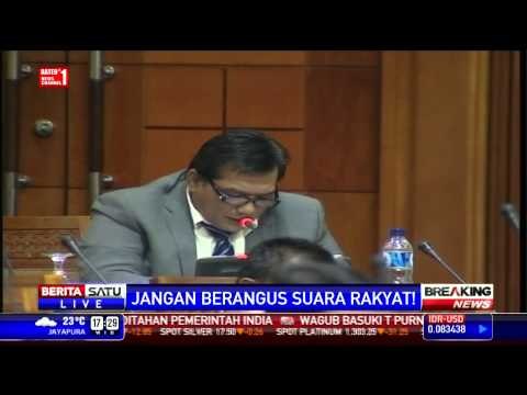 Paripurna RUU Pilkada: Pandangan Fraksi Gerindra