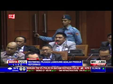 Breaking News: Interupsi Warnai Paripurna RUU Pilkada