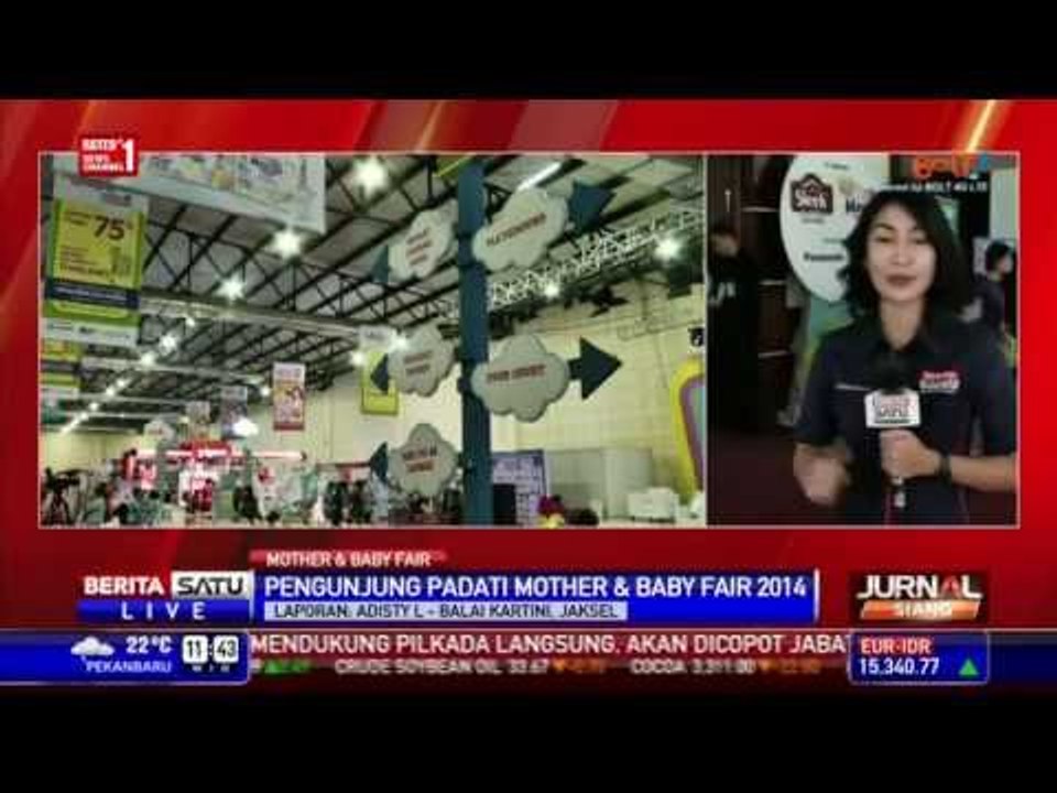 Ribuan Pengunjung Padati Mother & Baby Fair 2014