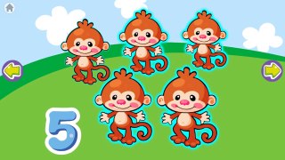 Learn To Count Numbers 1 to 10 with Animals - Learn To Count Animals For Kids