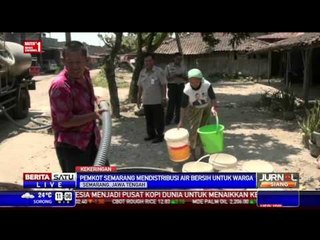 Pemkot Semarang Distribusi Air Bersih untuk Warga
