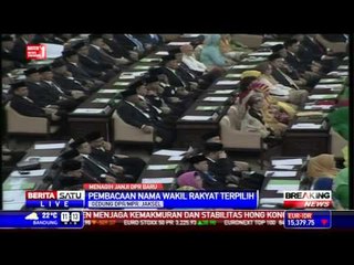 Anggota DPR Tertua dan Termuda Pimpin Pelantikan